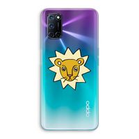 Kleine leeuw: Oppo A52 Transparant Hoesje