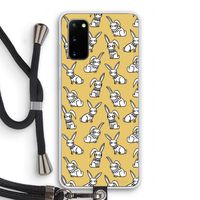 Haas: Samsung Galaxy S20 Transparant Hoesje met koord