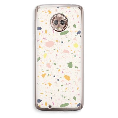 Terrazzo N°21: Motorola Moto G6 Transparant Hoesje