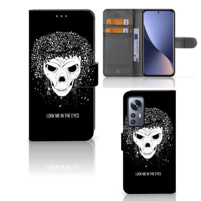 Telefoonhoesje met Naam Xiaomi 12 | 12X Skull Hair Telefoonhoesje met Naam Xiaomi 12 | 12X Skull Hair