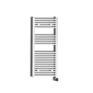 Electrische Radiator Sanicare 172x45 cm 920W Met Chrome Thermostaat en Bluetooth Zilver Grijs