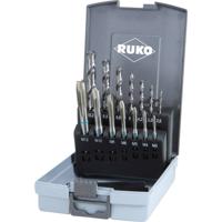 RUKO 245048RO Machinetapboorset 14-delig Metrisch DIN 371, DIN 376 HSS 1 set(s) - thumbnail
