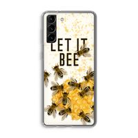 Let it bee: Samsung Galaxy S21 Plus Transparant Hoesje