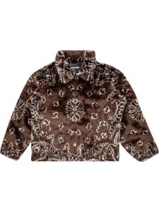 Supreme veste Bandana en fourrure artificielle - Marron