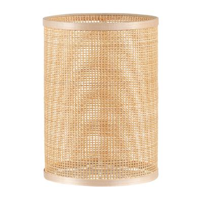 Leen Bakker - Lampenkap Talha - Naturel - Ø25x35 Cm - Bamboe - Beige