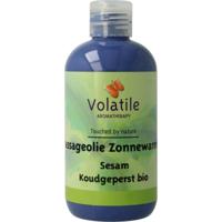 Volatile massageolie sesam zonnewarmte