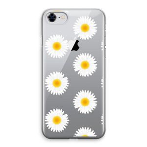 Margrietjes: iPhone 8 Transparant Hoesje