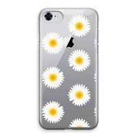 Margrietjes: iPhone 8 Transparant Hoesje