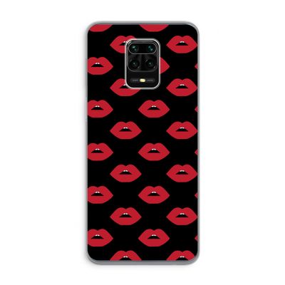 Lips: Xiaomi Redmi Note 9 Pro Transparant Hoesje