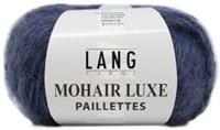 Lang Yarns Mohair Luxe Paillettes 010 Steel blue