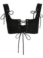 Monse bralette à détail de laçage - Noir