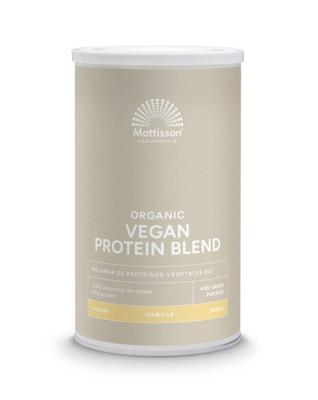 Mattisson Organic vegan protein blend vanilla