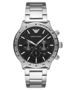 Emporio Armani Herenhorlogemet zwarte wijzerplaat AR11241