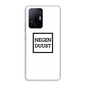Negenduust vierkant: Xiaomi 11T Pro Transparant Hoesje