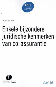 Enkele bijzondere juridische kenmerken van co-assurantie (Paperback)