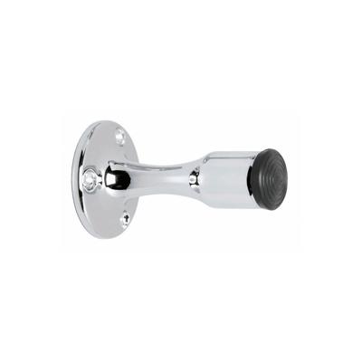 Deurstop recht model chroom