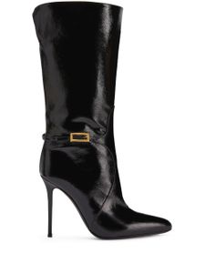 Giuseppe Zanotti bottes Frannie 105 mm - Noir