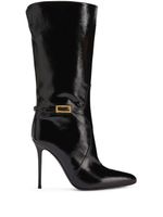 Giuseppe Zanotti bottes Frannie 105 mm - Noir - thumbnail