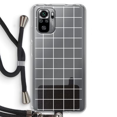 Rooster 2: Xiaomi Redmi Note 10S Transparant Hoesje met koord