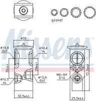 Expansieventiel, airconditioning ** FIRST FIT ** 999396