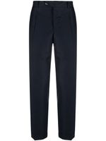 Barba pantalon de costume en laine vierge - Bleu - thumbnail