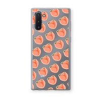 Just peachy: Samsung Galaxy Note 10 Transparant Hoesje