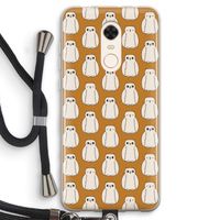 Uilen: Xiaomi Redmi 5 Transparant Hoesje met koord