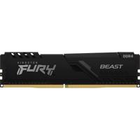 Kingston FURY 32 gb ddr4-3200 werkgeheugen (zwart, kf432c16bb/32, beast, xmp 2.0)