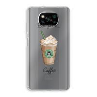 But first coffee: Xiaomi Poco X3 NFC Transparant Hoesje
