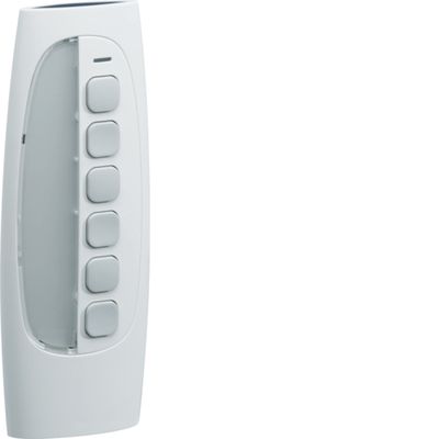 Hager Tu406 afstandbediening rf 6-voudig knx wit