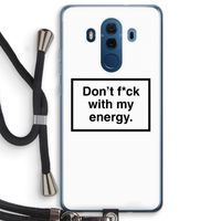 My energy: Huawei Mate 10 Pro Transparant Hoesje met koord