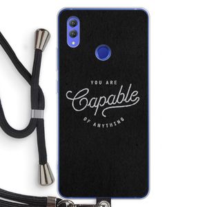 Capable: Honor Note 10 Transparant Hoesje met koord