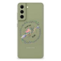 Samsung Galaxy S21FE Telefoonhoesje met Naam Boho Dreams