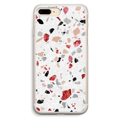 Terrazzo N°12: iPhone 7 Plus Transparant Hoesje
