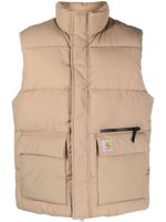 Carhartt WIP gilet matelassé à patch logo - Tons neutres