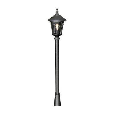 Buitenlamp Virgo zwart 1-lichts 35 cm exclusief paal 578-750