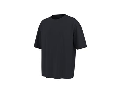 esmara Men Oversized heren T-shirt (Zwart, M)