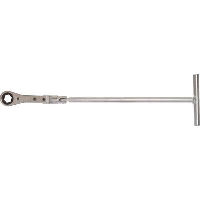 KS Tools 500.7342 Gloeikaarsen-T-handgreep-ringratel, 12 mm