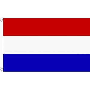 2x stuks mini vlag Nederland 60 x 90 cm