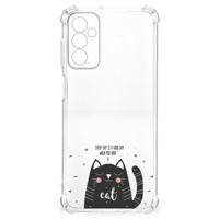 Samsung Galaxy M13 4G | M23 Stevig | Bumper Hoesje | Cat Good Day