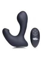 10X Inflatable & Tapping Prostate Vibe w/ Remote