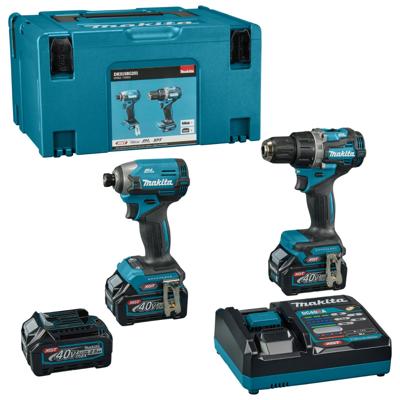 Makita DK0198G201 Accu combiset 2-delig (DF002G + TD003G) XGT 40V Max 2.5Ah in Mbox