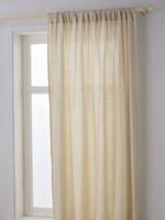 Katoenen gaasbuisgordijn