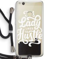 Hustle Lady: Huawei Ascend P10 Lite Transparant Hoesje met koord