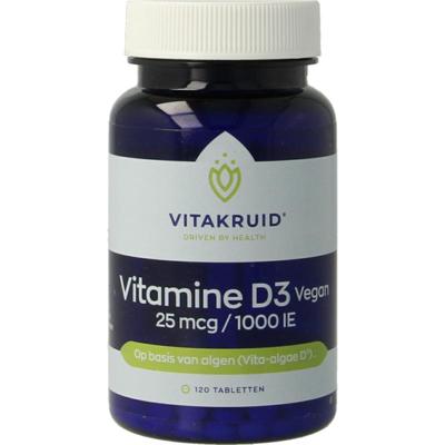 Vitakruid Vitamine D3 Vegan 25 mcg / 1000 IE
