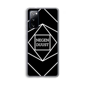 Negenduust geometrisch: Samsung Galaxy S20 FE / S20 FE 5G Transparant Hoesje