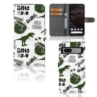 Telefoonhoesje | Met pasjeshouder | voor Google Pixel 7A Dinosaurus