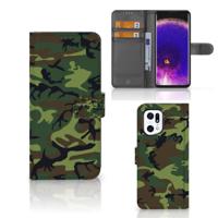 OPPO Find X5 Pro | Telefoon Hoesje | Army Dark
