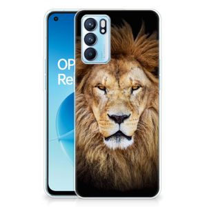 OPPO Reno6 5G TPU Hoesje Leeuw