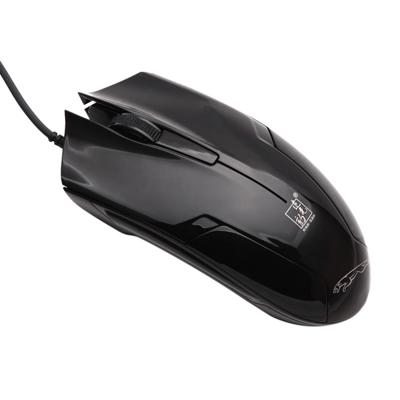 ZGB 119 USB universele bedrade optische gaming muis lengte: 1.45 m (Jet Black)